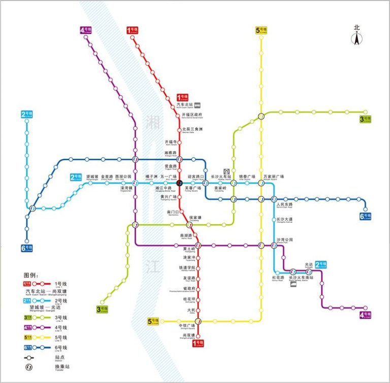 Changsha Metro — Map, Lines, Route, Hours, Tickets