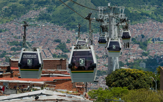 Medellin Metro Cable Car