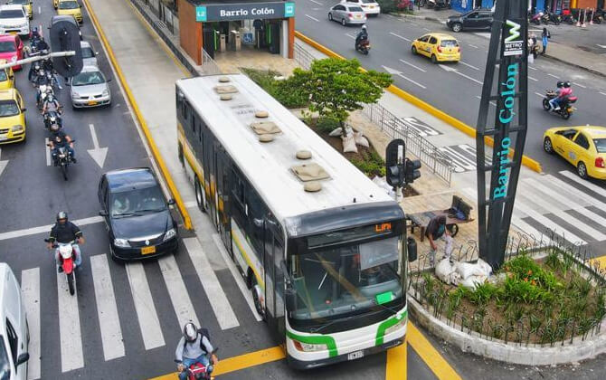 Metroplus Bus Medellin