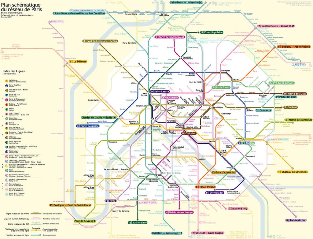 Paris Metro — Map, Lines, Route, Hours, Tickets
