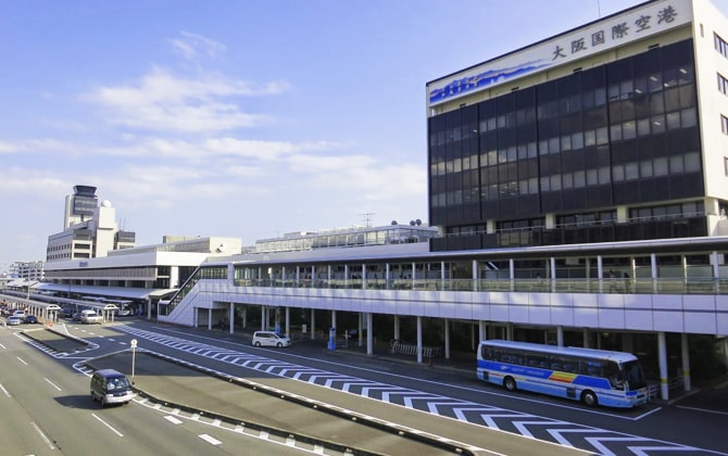 Routes to Osaka International Airport (Itami)
