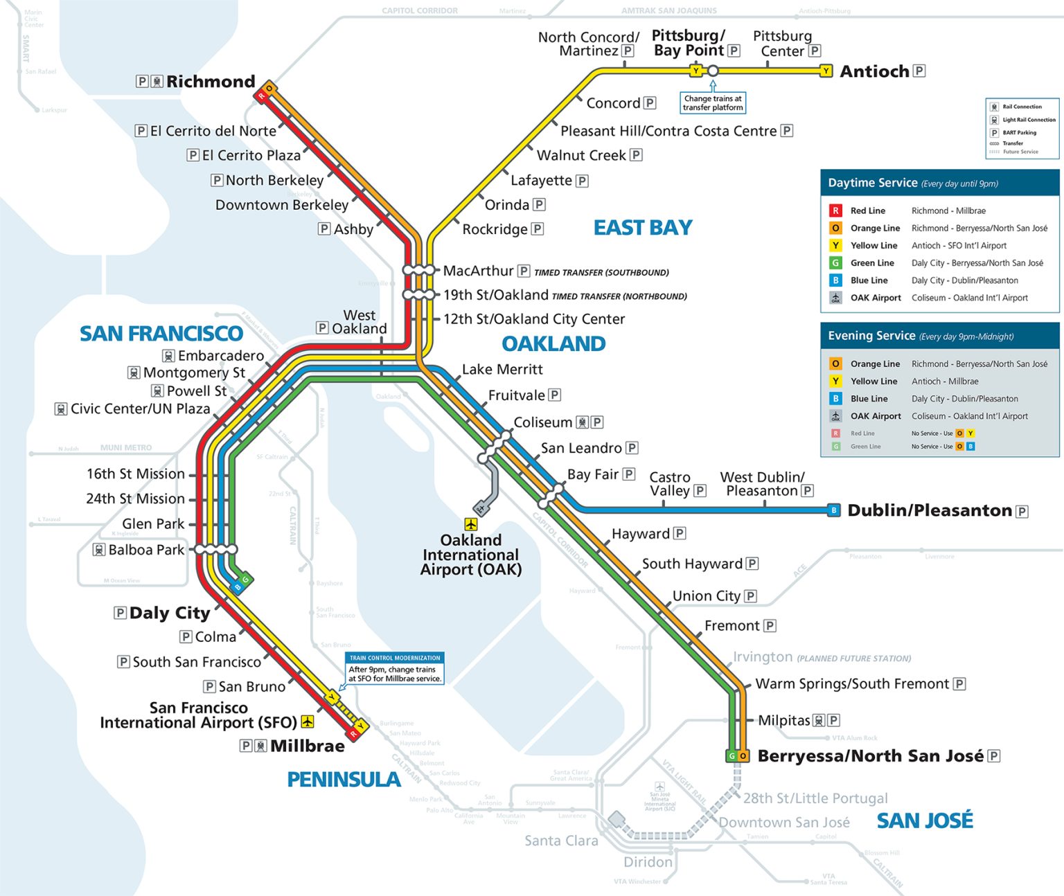 San Francisco BART: Map 2026, Schedule, Stations & Ticket Prices, Guide