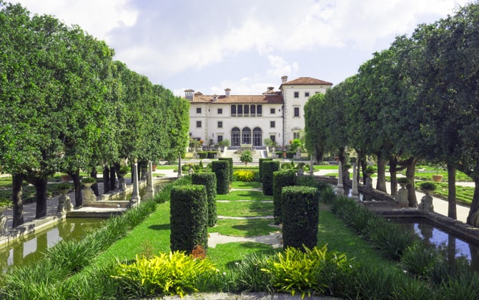 Tourism near Miami Metro Stations Vizcaya Museum