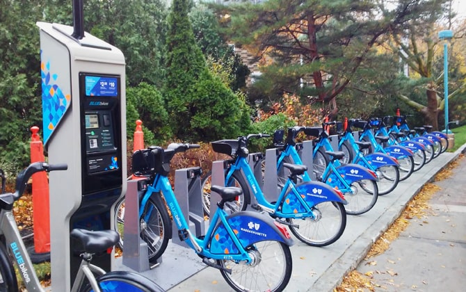 Boston Subway Bicycling Options