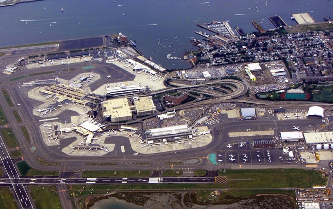 Boston Subway to Logan Airport