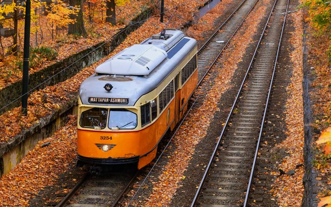 Boston Subway Tram