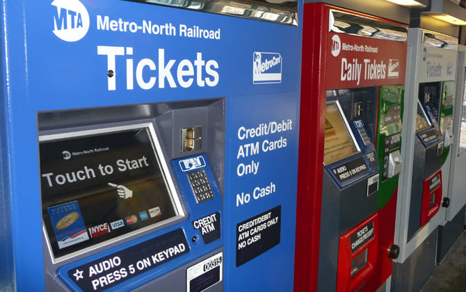 Metro-North Railroad Ticket