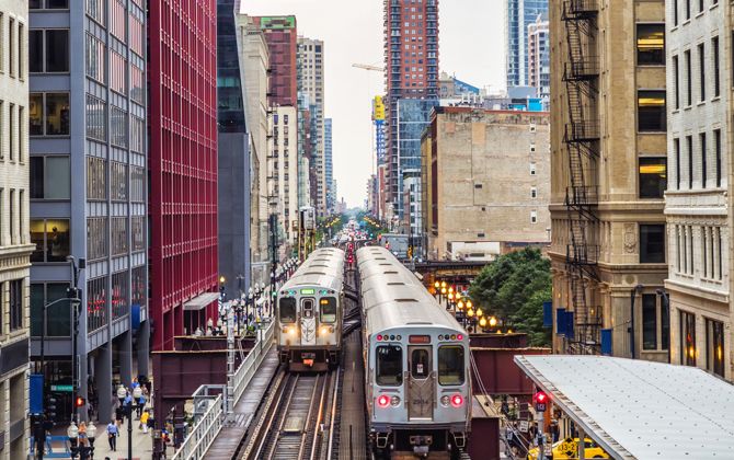 Chicago L Lines and Stations