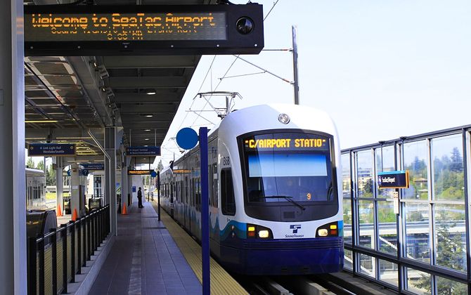 Seattle Stadtbahn Connection to the Airport
