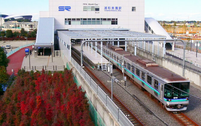 Saitama Rapid Railway Station Lines