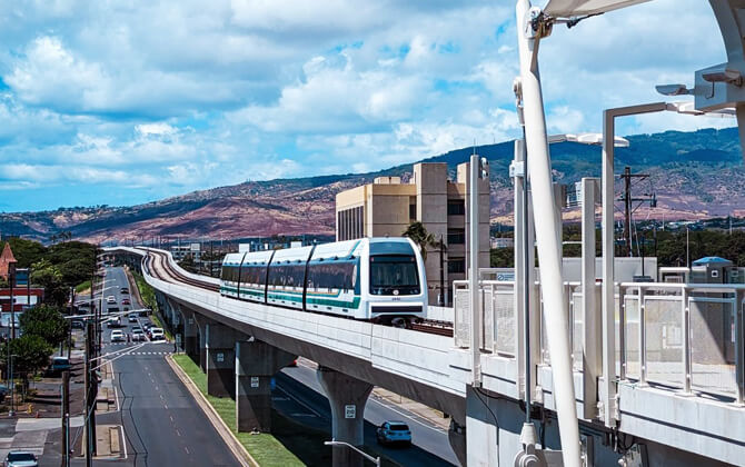Honolulu Skyline Line Stations