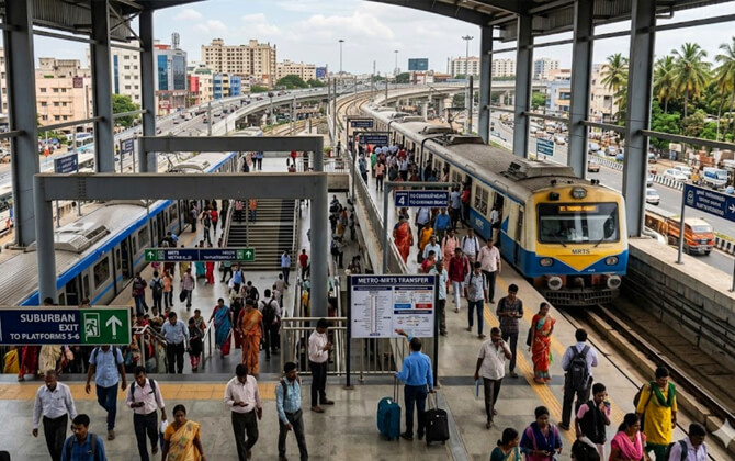 Chennai MRTS tickets