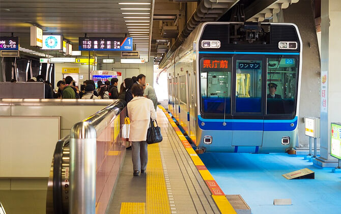 Chiba Urban Monorail shedule