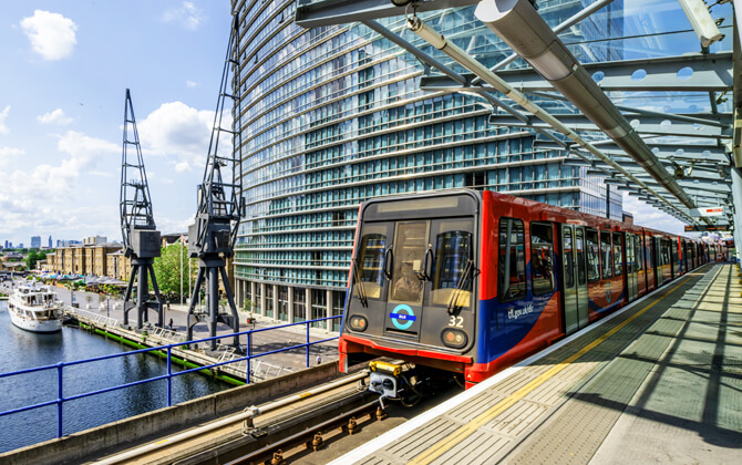 DLR London History