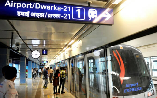 Delhi Airport Express Metro Tickets