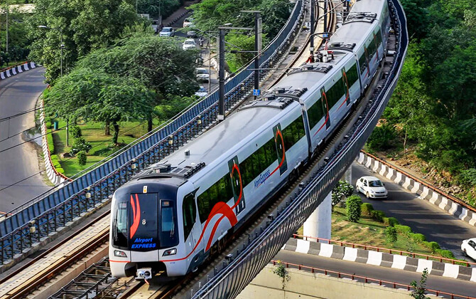 Delhi Airport Express Metro