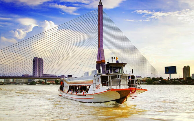 Chao Phraya Express Boat Ferry Service