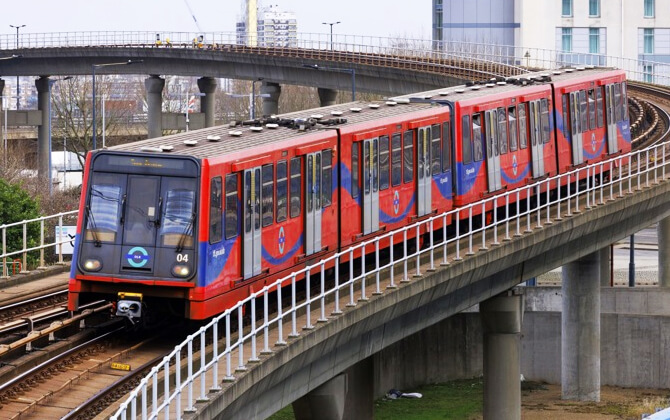 Docklands light railway