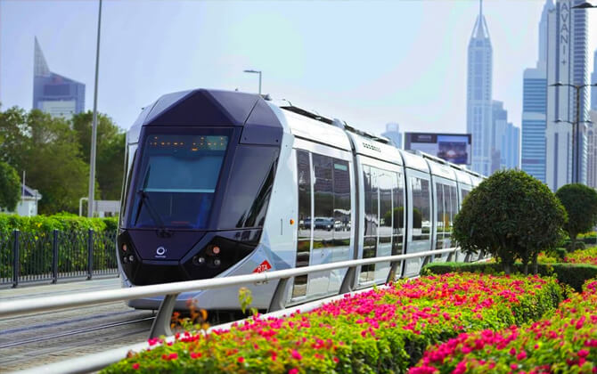 Dubai Tram