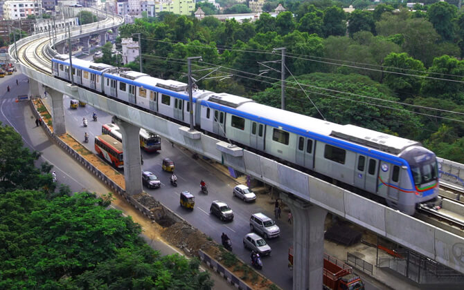 Exploring Hyderabad Via Metro