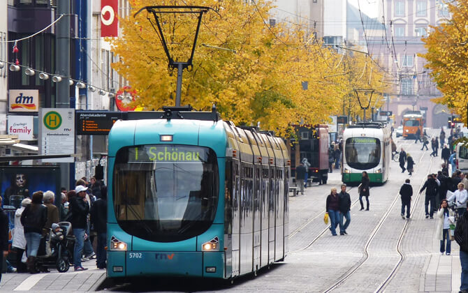 Ludwigshafen Tram Connections
