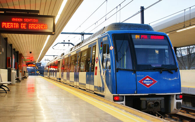 Madrid Metro Shedule