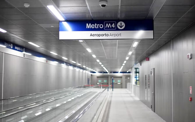 Milan Metro to Airport