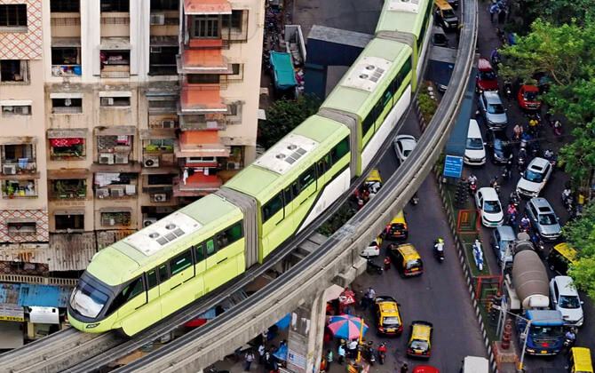 Mumbai Monorail Connections