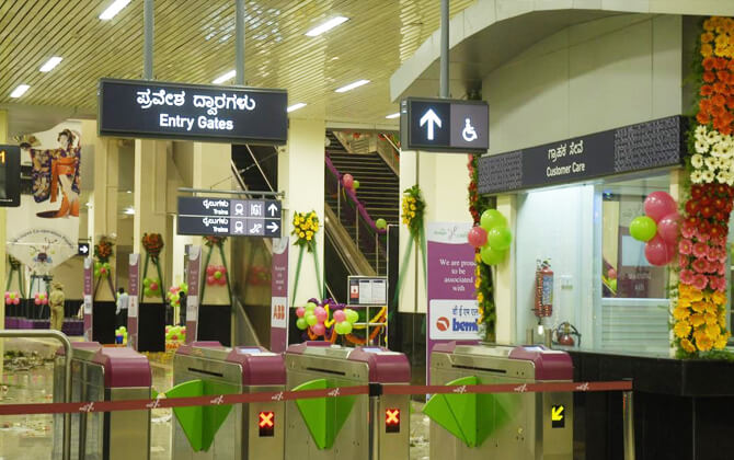 Namma Metro Tickets