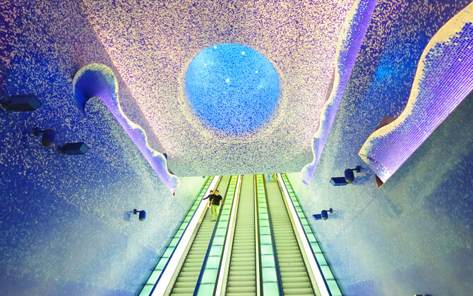 Naples Metro History