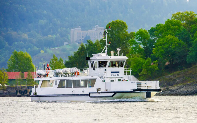 Passenger ferry service in Oslo