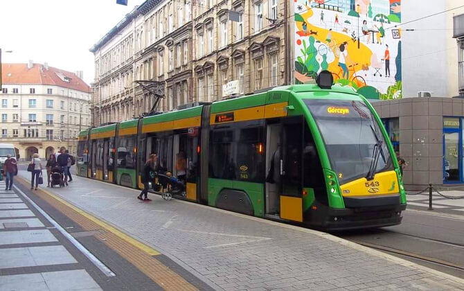Poznań Tram Connections