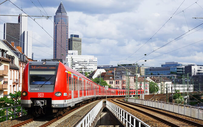 S-Bahn and U-Bahn in Frankurt