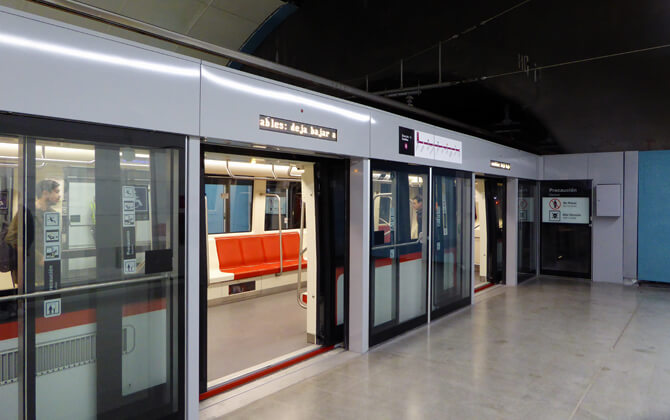 Santiago Metro Regulations