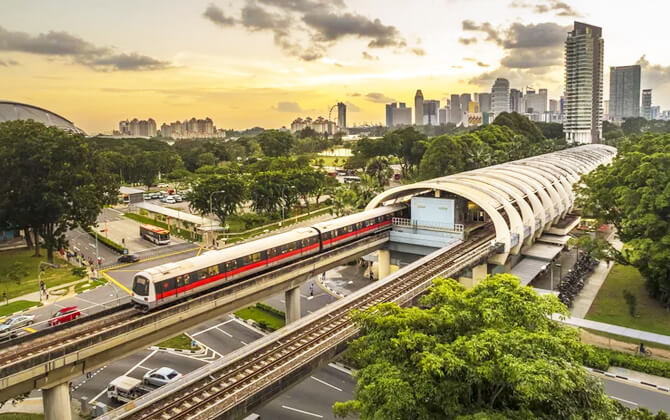 Singapore Mass Rapid Transit History