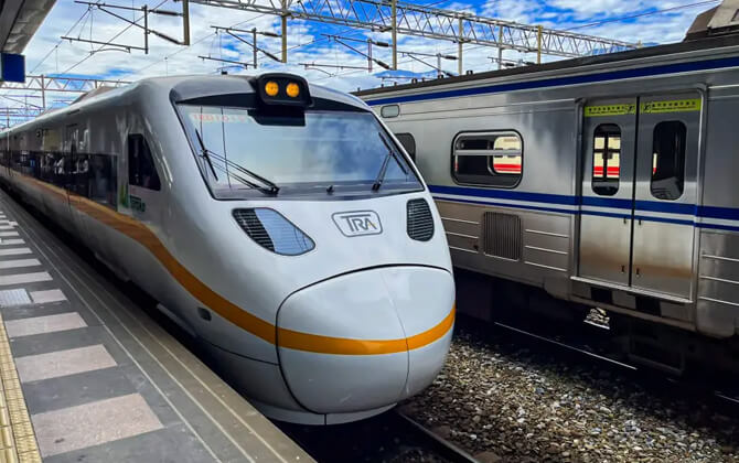 Train service in Taipei