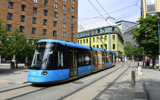 Trams in Oslo