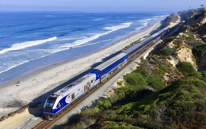 Amtrak Pacific Surfliner Best Trips and Attractions