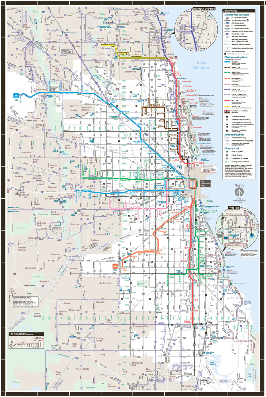 CTA Bus Map, Routes, Fares, Schedule and Ventra