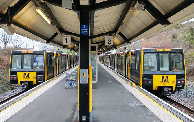 Tyne and Wear Newcastle Metro History
