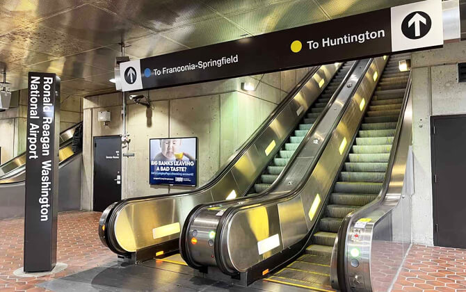 Washington Metro To Airport