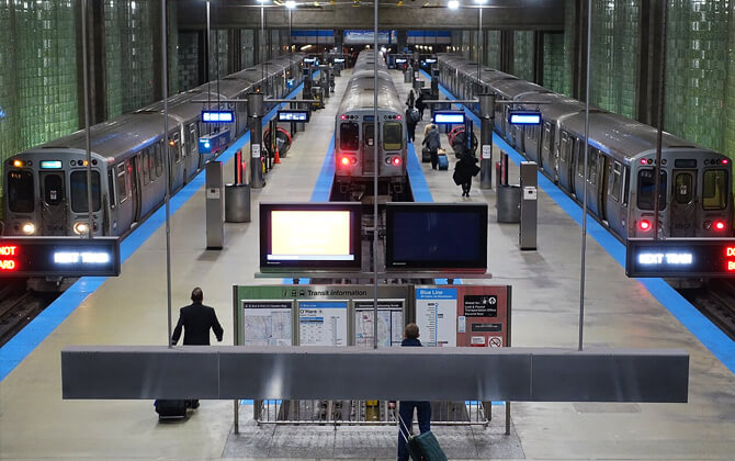 Blue Line Chicago “L” History