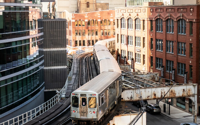 Blue Line Chicago “L” History