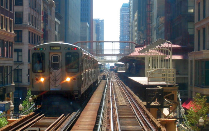 Blue Line Chicago “L”