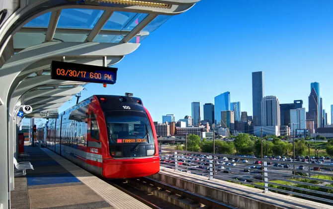 Houston METRO Rail Connections