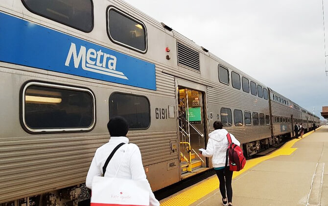 Metra Chicago Rail How to Ride