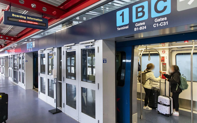 O'Hare Airport Transit System How to use
