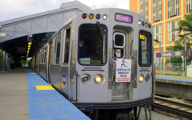 Purple Line Chicago “L”