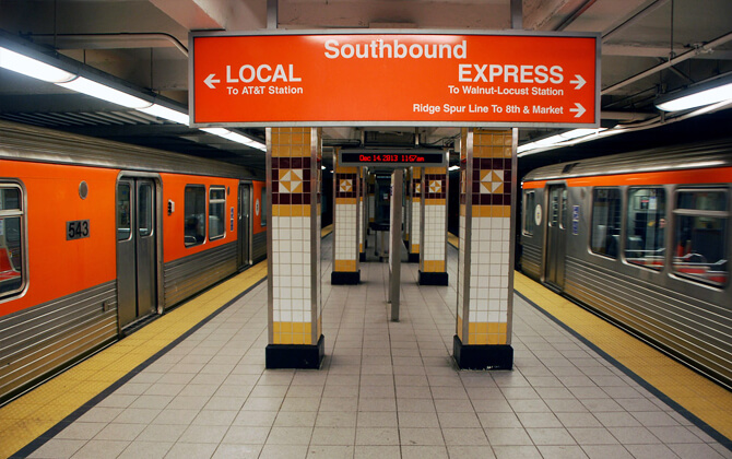 Broad Street Line Map, Stations, Schedule, Fares and Connections