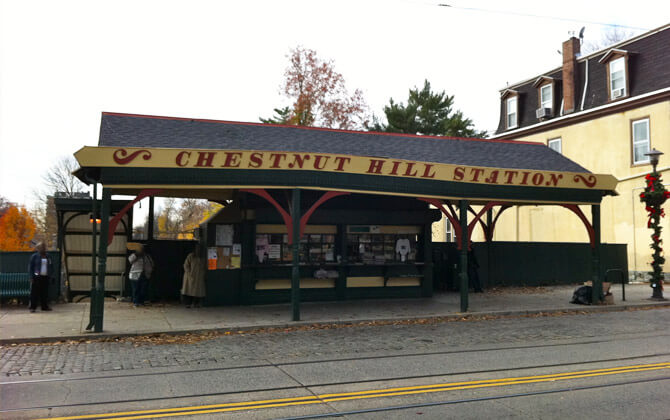 Chestnut Hill West Line How to ride